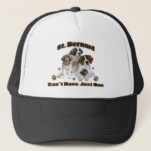 St. Bernard Can't Have Just One Apparel Trucker Hat