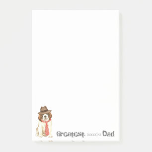 St. Bernard Dad Post-it Notes