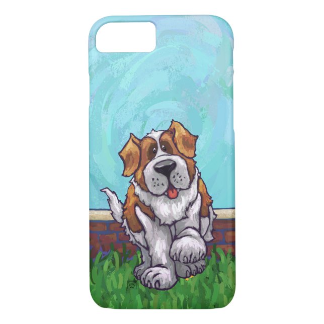 St. Bernard Electronics Case-Mate iPhone Case (Back)