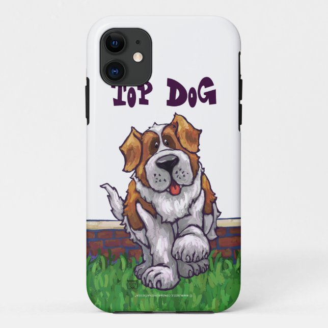 St. Bernard Electronics Case-Mate iPhone Case (Back)