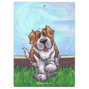 St. Bernard Gifts & Accessories Clipboard