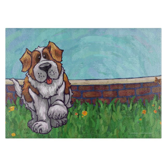 St. Bernard Gifts & Accessories Cutting Board (Front)