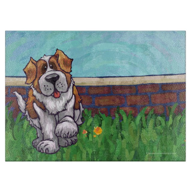 St. Bernard Gifts & Accessories Cutting Board (Front)