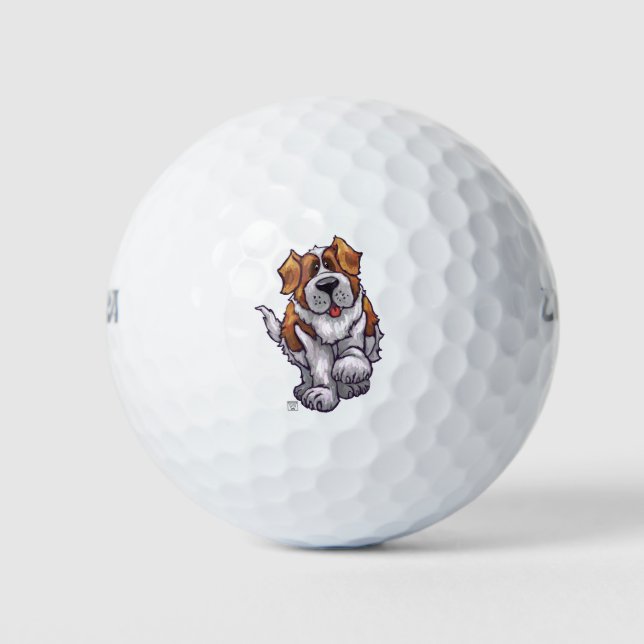 St. Bernard Gifts & Accessories Golf Balls (Front)
