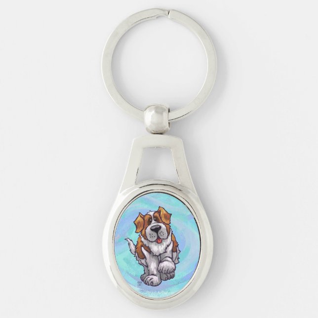 St. Bernard Gifts & Accessories Key Ring (Front)