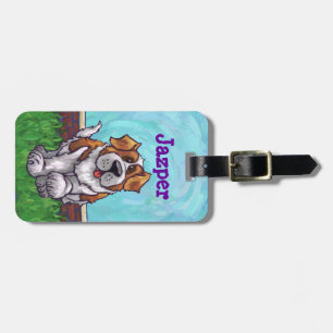 St. Bernard Gifts & Accessories Luggage Tag