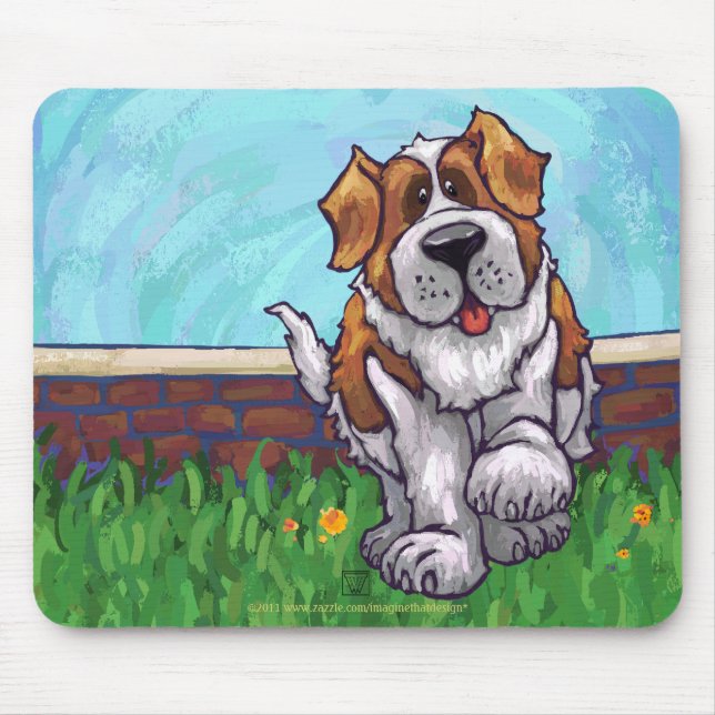 St. Bernard Gifts & Accessories Mouse Mat (Front)