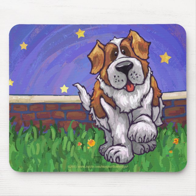 St. Bernard Gifts & Accessories Mouse Mat (Front)