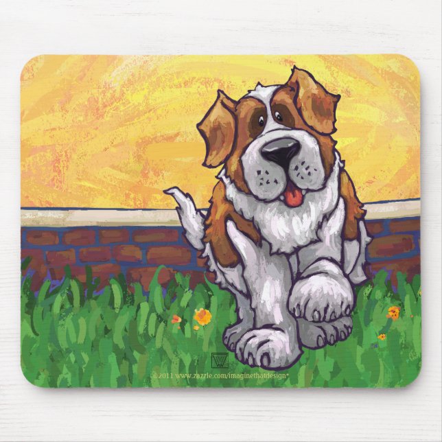St. Bernard Gifts & Accessories Mouse Mat (Front)