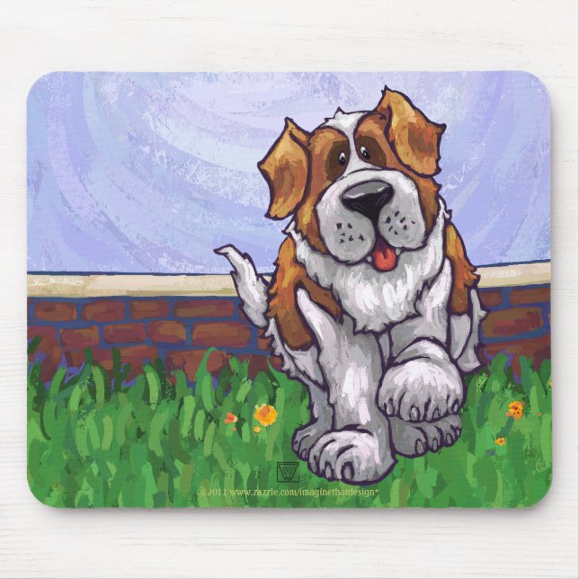 St. Bernard Gifts & Accessories Mouse Mat (Front)