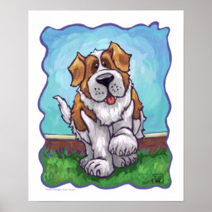 St. Bernard Gifts & Accessories Poster