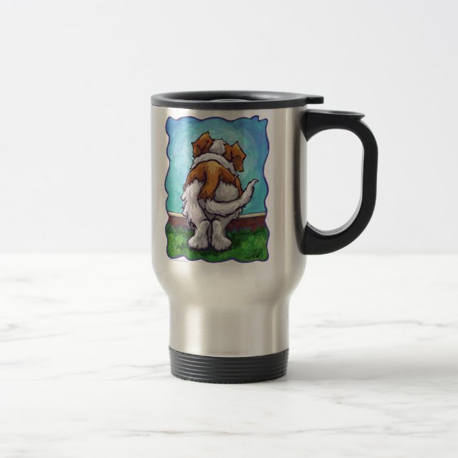 St. Bernard Gifts & Accessories Travel Mug (Right)