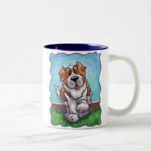 St. Bernard Gifts & Accessories Two-Tone Coffee Mug