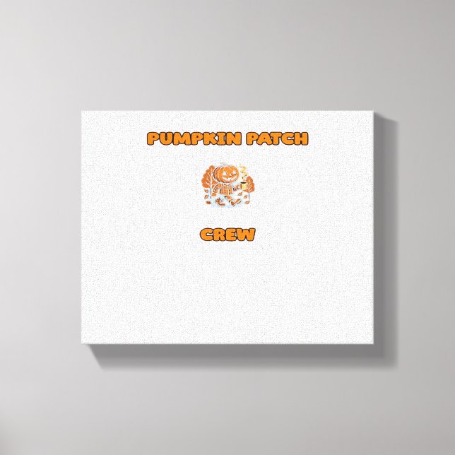 St. Bernard Halloween Thanksgiving Christmas Class Canvas Print (Front)