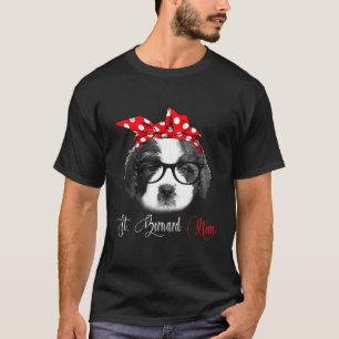 St Bernard Mum Mothers Day Dog Lovers T-Shirt