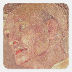 St. Bernard of Clairvaux from Crypt St. Peter Square Sticker