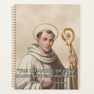 St. Bernard of Clairvaux Measure of Love Catholic Planner