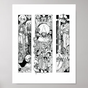 St. Bernard of Clairvaux Print