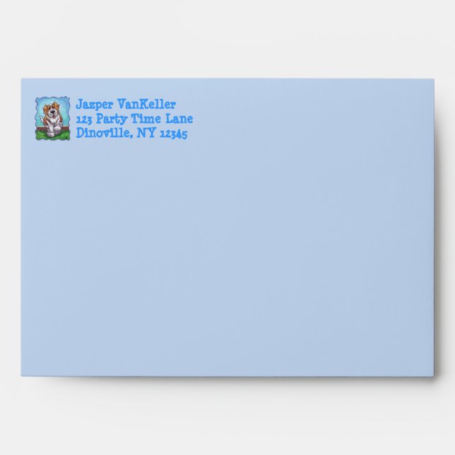 St. Bernard Party Centre Envelopes (Front)