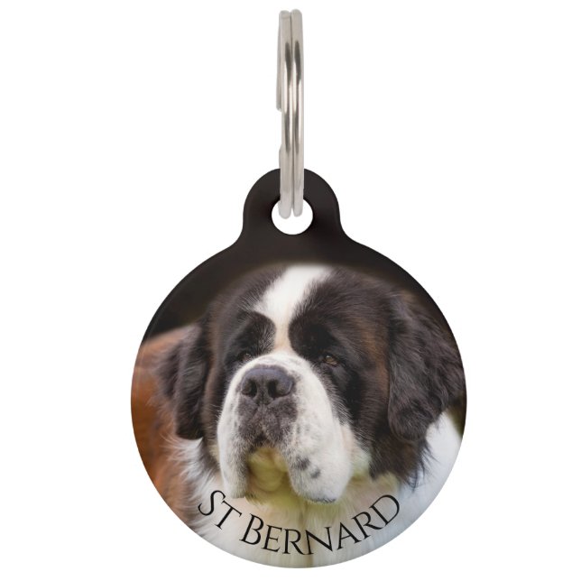 St Bernard Pet Tag (Front)