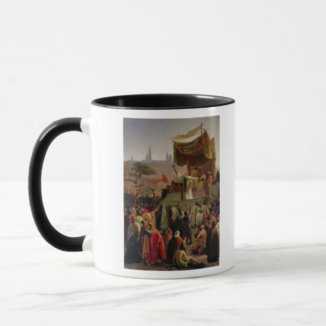 St. Bernard Preaching the Second Crusade Mug (Left)