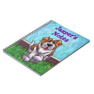 St. Bernard Stationery Notebook