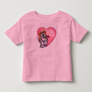 St. Bernard Valentine's Day Toddler T-Shirt