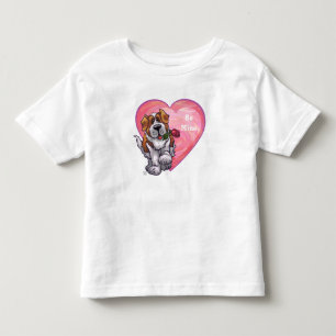 St. Bernard Valentine's Day Toddler T-Shirt