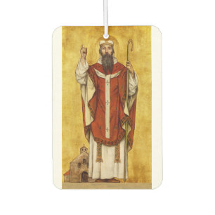 St. Boniface of Mainz - Patron of Educators Car Air Freshener