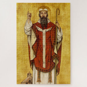 St. Boniface of Mainz - Patron of Educators Jigsaw Puzzle