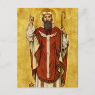 St. Boniface of Mainz - Patron of Educators Postcard
