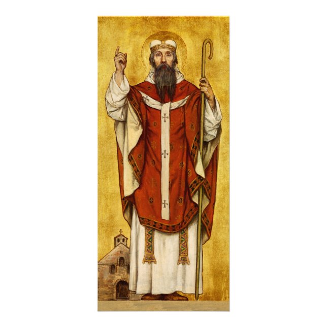 St. Boniface of Mainz - Patron of Educators Rack Card (Front)