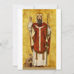 St. Boniface of Mainz - Patron of Educators Thank You Card