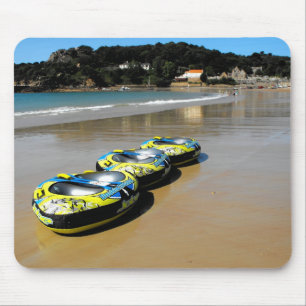 St Brelade's Bay at low tide Mouse Mat