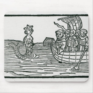 St. Brendan and the Siren Mouse Mat