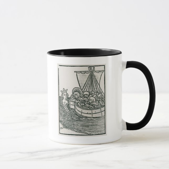 St. Brendan and the Siren Mug (Right)
