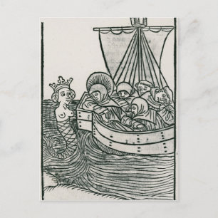 St. Brendan and the Siren Postcard
