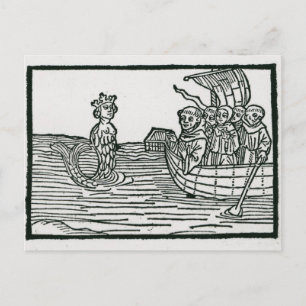 St. Brendan and the Siren Postcard