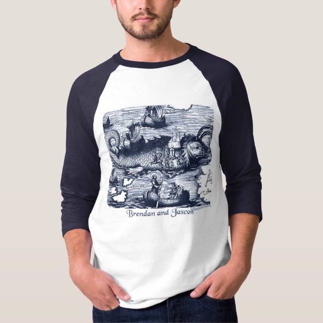st brendan voyage T-Shirt (Front)