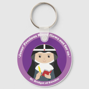 St. Bridget of Sweden Key Ring