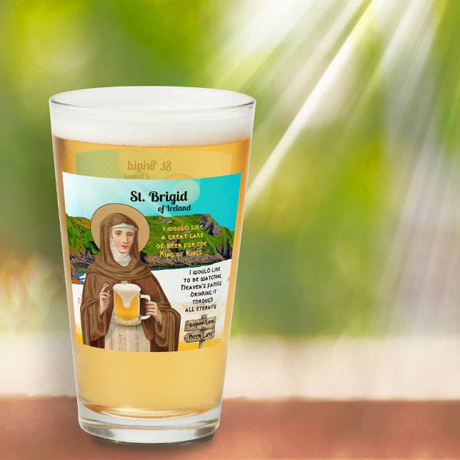 St. Brigid of Ireland and Her Lake of Beer Glass (Creator Uploaded)