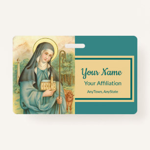 St. Brigid of Ireland (M 014) ID Badge