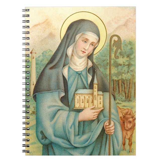 St. Brigid of Ireland (M 014) Notebook (Front)