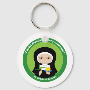 St. Brigid of Kildare Key Ring