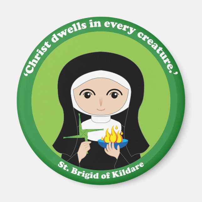 St. Brigid of Kildare Magnet (Front)