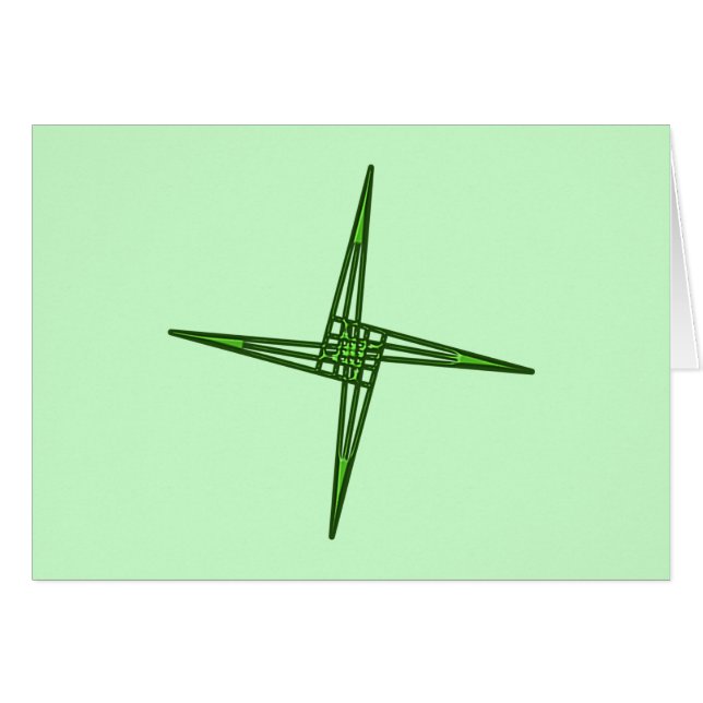 St. Brigids Kreuz Cross Ireland Eire (Front Horizontal)