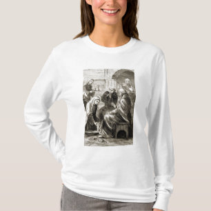 St. Brigit entertaining a Bishop, from 'The Trias T-Shirt