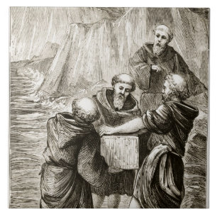 St. Brigit's box, from 'The Trias Thaumaturga, or Tile