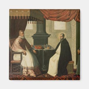 St. Bruno and Pope Urban II 1630-35 Magnet