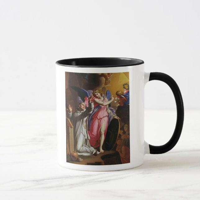St. Bruno at Prayer, 1671 Mug (Right)